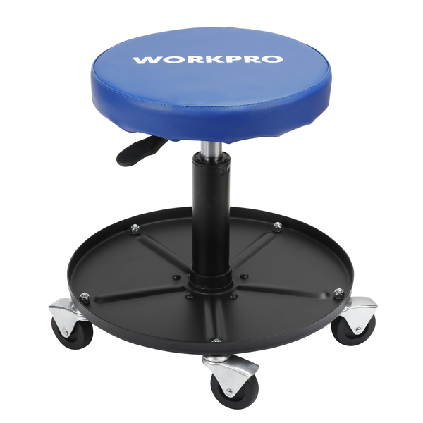 Workpro heavy duty discount adjustable hydraulic shop stool